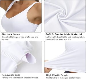 Wholesale Price <b>Mens</b> Gym <b>Singlet</b> Solid Color Slim Fit Cotton Tank Top Sleeveless Streetwear - Product Image 2