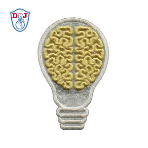 Badges brodés personnalisés à repasser, emblèmes en tissu pailleté, patchs brodés pour les fournisseurs de mode - Product Image 2