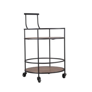 Nuevo diseño de lujo de Metal redondo superior carro hecho a mano para Hotel muebles para el hogar boda fiesta y restaurante - Product Image 1