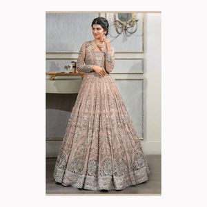Tela de césped pakistaní de algodón 100% para vestidos de novia de alta calidad para mujeres y compras en línea de Salwar Kameez de trajes Desi - Product Image 6
