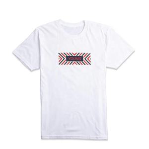 T-shirt en coton pour hommes Fournisseur OEM Tissu tricoté en coton pur à manches courtes T-shirt décontracté respirant Vêtements d'été quotidiens - Product Image 5