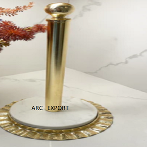 Porte-mouchoirs en métal fantaisie clair brillant couleur or métal avec décoration de luxe élégant en gros décoration porte-mouchoirs - Product Image 6