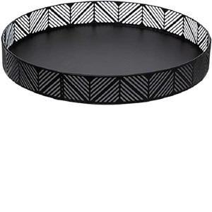 Nouveau plat à Fruits en métal noir bol de service de nourriture de cuisine bol décoratif de Table à manger bol de service de Fruits pour la maison - Product Image 1