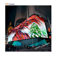 Pantalla LED para Exteriores TOPvision, Pantalla de Video de Alta Resolución, Resistente al Agua IP65, para Grandes Proyectos Comerciales y Agencias