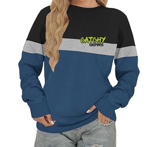 Sweat-shirt en polaire de qualité supérieure, col rond, tissu doux au toucher, pull décontracté d'hiver pour hommes et femmes, fournisseur en gros - Product Image 2