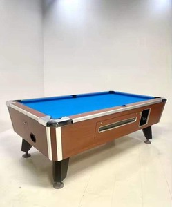 Table de billard multifonctionnelle 4 en 1, billard, snooker, jeu de divertissement à domicile, pieds en bois massif, poches en cuir, caoutchouc - Product Image 2