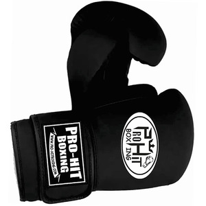 Gants de boxe avec logo imprimé personnalisé Nouveaux gants de boxe en cuir de marque privée avec poignées imperméables - Product Image 6