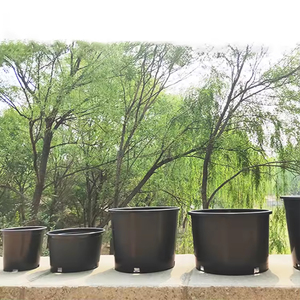 Preço de Fábrica para Vasos de Plástico Preto Duráveis de <span class=keywords><strong>20</strong></span> Galões, Balde de Cultivo de 10 Galões para Jardim, Varanda e Estufa - Product Image 2