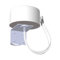 Antenne omnidirectionnelle MIMO à 4 éléments, étanche, à gain élevé, pour communication extérieure, 2,4-5,8 GHz