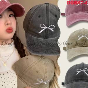 Gorra de béisbol con lazo bordado, estilo dinámico y único, adecuada para playa y picnic, Material respetuoso con el medio ambiente 2024 - Product Image 3