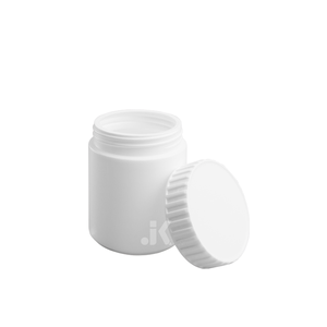 Frasco redondo de embalaje de plástico HDPE de alta calidad, tapa de rosca de 250 ml, soluciones OEM/ODM para botellas de plástico M0296 - Product Image 4