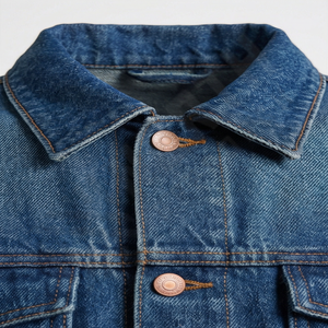 Veste en jean personnalisée pour homme, veste en jean classique à boutons, logo d'équipe, uniforme d'événement, personnel d'entreprise, usage universitaire, vêtements d'extérieur - Product Image 4