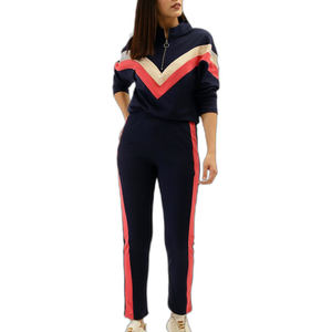 Ensemble de survêtement pour femmes, hauts courts et pantalons de jogging, logo personnalisé, ensembles de fitness, survêtements décontractés pour femmes, vêtements de sport - Product Image 3