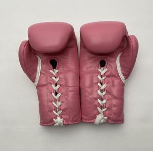 Guantes de Boxeo y Artes Marciales de Cuero Genuino de Alta Calidad Personalizables, con Cierre de Velcro, Secado Rápido y Transpirables - Product Image 5