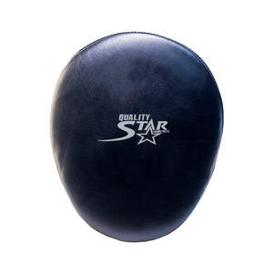 Almohadillas de enfoque hechas de cuero de vaca puro, ropa de práctica de perforación de Color negro, almohadillas de enfoque con impresiones de logotipo personalizado - Product Image 2