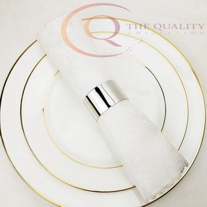 Anillos de Servilleta de Metal Elegantes y de Lujo con Colores Personalizados Ecológicos para Decoración del Hogar, Bodas y Cenas Formales - Product Image 5