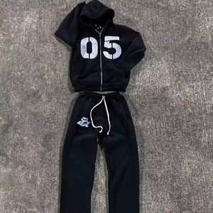 Increíble Chándal Deportivo con Lavado Ácido para Mujer, Grueso, Transpirable, de Manga Larga, a la Moda - Product Image 6