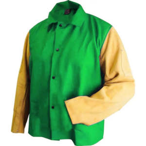 Veste en cuir de vachette souple et confortable de qualité supérieure pour la sécurité et la protection du corps Vestes de travail en cuir - Product Image 3