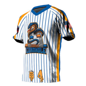Nouvel arrivage de maillots de baseball imprimés en 3D vintage personnalisés Maillot France Football Wear et Cornhole Jerseys - Product Image 2