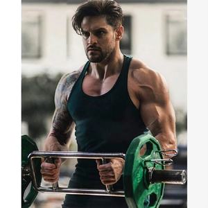 New High Quality Wholesale <b>Men</b> Sports <b>Tank</b> <b>Top</b> Custom Muscle Fitness Vest <b>Men's</b> <b>Black</b> <b>Tank</b> <b>Top</b> - Product Image 6