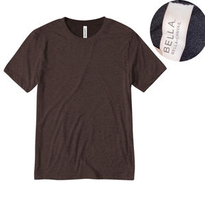 T-shirts Premium à Manches Courtes Coupe Slim Mélange Polyester/Coton 100% Coton Bella Canvas Personnalisable - Product Image 2