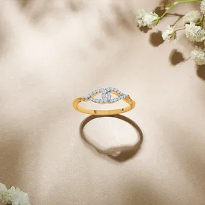 Anillo de Diamantes Infinity Caress en Oro de 14K - Product Image 1