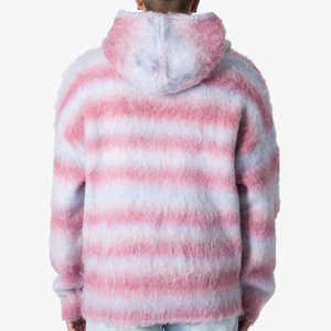 Biểu Tượng Tùy Chỉnh Người Đàn Ông Của <span class=keywords><strong>Mohair</strong></span> Áo Dài Tay Áo Mờ Sọc Đan Áo Thun Miễn Phí Kích Thước Mùa Đông Hàng Dệt Kim Với Mô Hình Trang Trí - Product Image 3