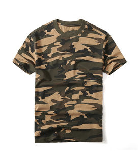 Camiseta de camuflaje con estampado completo personalizado, ropa deportiva de estilo informal de algodón y poliéster de punto de gran tamaño, ropa de pesca, camisas de pesca de caza - Product Image 4