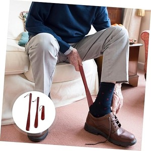 Juego de 3 Calzadores de Madera de Diseño en Diferentes Tamaños, con Mangos Ergonómicos y Acabado Pulido, Perfecto para Regalar, de la India - Product Image 6