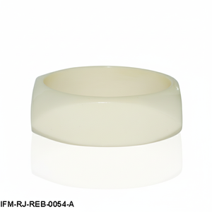 Brazalete Moderno de Resina Geométrica, Brazalete Grueso Abstracto, Joyería de Moda Contemporánea para Mujer - Product Image 1