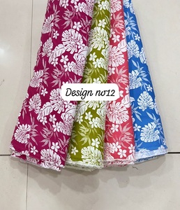 ผ้าคอตตอนลายดอกไม้สีสันสดใสสำหรับตัดเย็บเสื้อผ้าและสิ่งทอใช้ในบ้านงานประดิษฐ์ทำมือวัสดุเนื้อนุ่มสำหรับชุดเดรสเสื้อ - Product Image 2