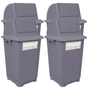 Poubelle à induction <span class=keywords><strong>CleanMax</strong></span> MXCGM-001-005 pour la maison, la cuisine ou le bureau, pour les restaurants - Product Image 4