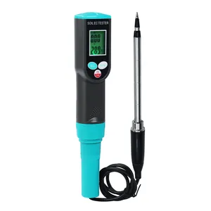 Wasserdichter Boden EC und Temperatur messer Digital Tester mit ATC für Topfpflanzen Gardening Agriculture Farm