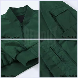 Veste d'hiver pour homme de qualité supérieure, design personnalisé, confortable à porter, veste bomber pour adultes - Product Image 6