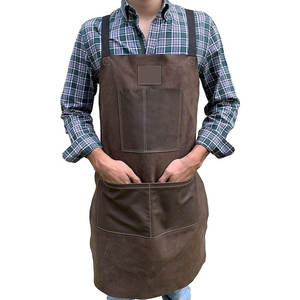<b>Leather</b> Made Work Wear Safety <b>Aprons</b> Comfortable Lightweight Breathable Cheap Price Safety <b>Aprons</b> Made In Pakistan - Product Image 3