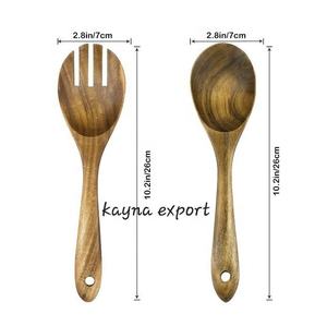 Juego de 2 cucharas de acero inoxidable con mango dorado de flores de lujo con diseño de flores, vajilla Premium, mango dorado de Metal de latón - Product Image 5