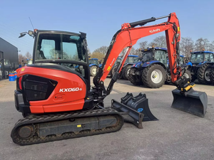 รถขุดตีนตะขาบคูโบต้า KXD60-S รถขุดขนาดเล็กกะทัดรัด เครื่องขุดไฮดรอลิกสำหรับงานก่อสร้างและฟาร์ม - Product Image 3