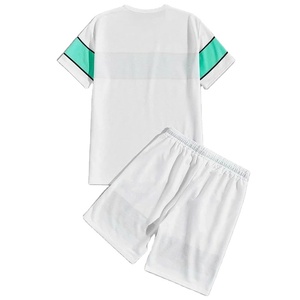 Conjunto de Verano de Alta Calidad, Cómodo, MOQ Bajo, 100% Algodón, Secado Rápido, Transpirable, Estilo Urbano de Dos Piezas para Hombre - Product Image 2