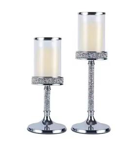 Bougie votive hautement décorative avec bougeoir de couleur or plaqué or Fournitures d'éclairage de haute qualité fabriquées à la main en vrac - Product Image 2