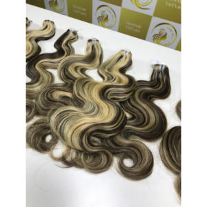 วิกผมต่อแบบมีลูกไม้ด้านหน้าเป็นลอนหยิกมากผมต่อผมมนุษย์ปรับแต่งได้ - Product Image 6