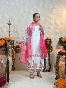 ชุดสูทผ้าไหมโรมันสุดฮิต ดีไซน์ทันสมัย ใช้งานได้หลากหลาย เหมาะสำหรับงานออฟฟิศ งานเลี้ยง งานแต่งงาน และงานพิธีการแบบดั้งเดิม - Product Image 4