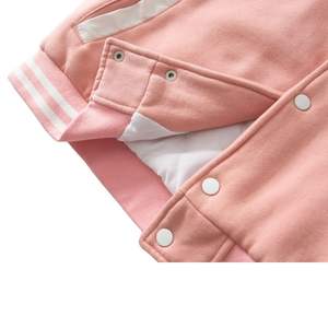 Blouson de baseball OEM personnalisé pour hommes High Street Chenille Embroidery Print Front Winter Wholesale Supplier - Product Image 3