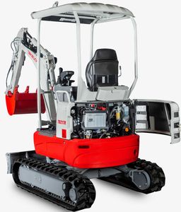 รถขุดขนาดเล็ก Takeuchi TB217R ระบบควบคุมแบบ Pilot Control ปั๊ม Yanmar Kawasaki เกียร์เดินหน้า 2 สปีด ปี 2022 สภาพดี พร้อมใช้งาน ลดราคาพิเศษ - Product Image 5