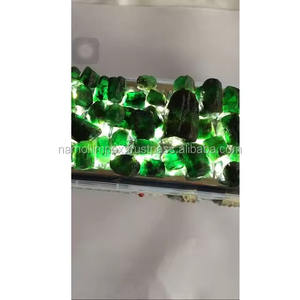 พลอยมรกตธรรมชาติเกรด AAA อัญมณีหลวมจากบราซิลรูปร่างผสมสีเขียวแวววาวได้รับการรับรองสำหรับการทำเครื่องประดับ - Product Image 6