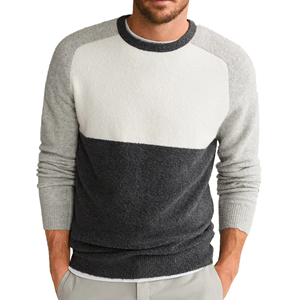 Vêtements d'hiver pour hommes Meilleur prix Fabrication Respirant Casual Wholesale Men Sweatshirt Long Sleeve Basics Cotton Blended - Product Image 4
