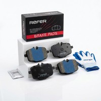 Plaquettes de frein professionnelles pour BMW X3/X4/X5 520/530i 750Li/BMW 740Li D1850 NAO Céramique Freinage Rapide Avant MG Manufacturing