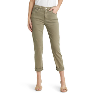 Jean AG Slouchy coupe slim style ex-boyfriend, imprimé romarin séché, en denim extensible respirant, coupe bootcut simple et tendance, taille 2XL - Product Image 1