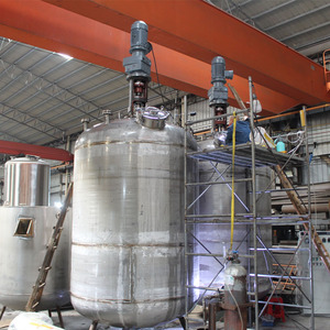 Reactor Industrial con Chaqueta de Acero Inoxidable para Calentamiento, Planta de Fabricación de Resina Acrílica, Máquina Reactora de Resina - Product Image 6