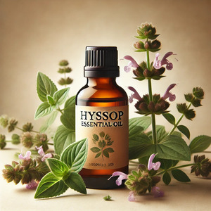 Fourniture en vrac de qualité cosmétique d'huile essentielle d'hysope de qualité supérieure pour l'étiquetage privé de l'industrie de parfum de parfumerie disponible - Product Image 1