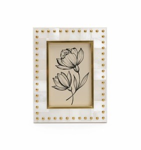 Cadre photo en os incrusté, fait main, écologique et luxueux |   Articles de décoration intérieure et hôtelière de haute qualité en stock - Product Image 1